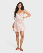 So Simple Mini Dress - Pale Peach