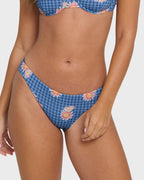 Western Sky Lowrider Full Bikini Bottoms - True Navy