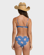 Western Sky Lowrider Full Bikini Bottoms - True Navy