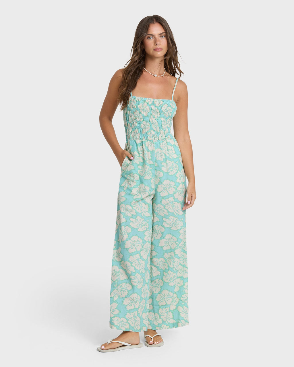 Soft Sands Jumpsuit - Waterfall