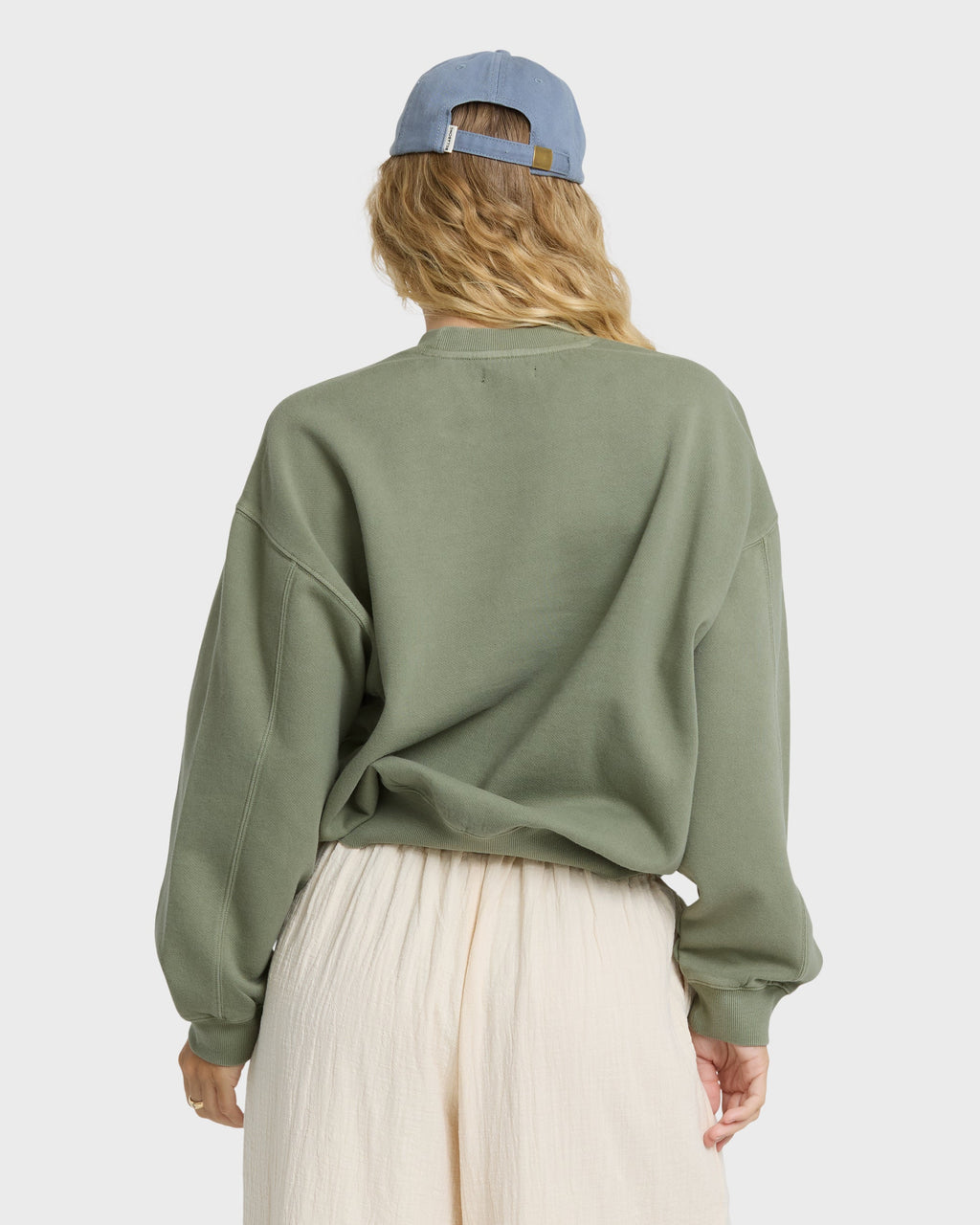 Vibes Kendal Crewneck Sweatshirt - Army Green