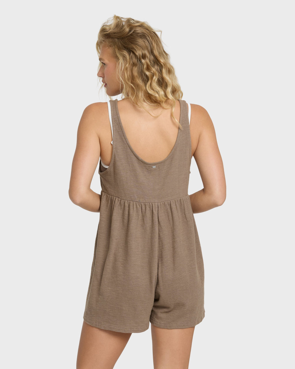 Easy Does It Knit Romper - Incense