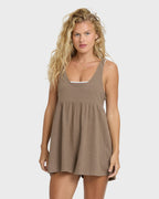 Easy Does It Knit Romper - Incense