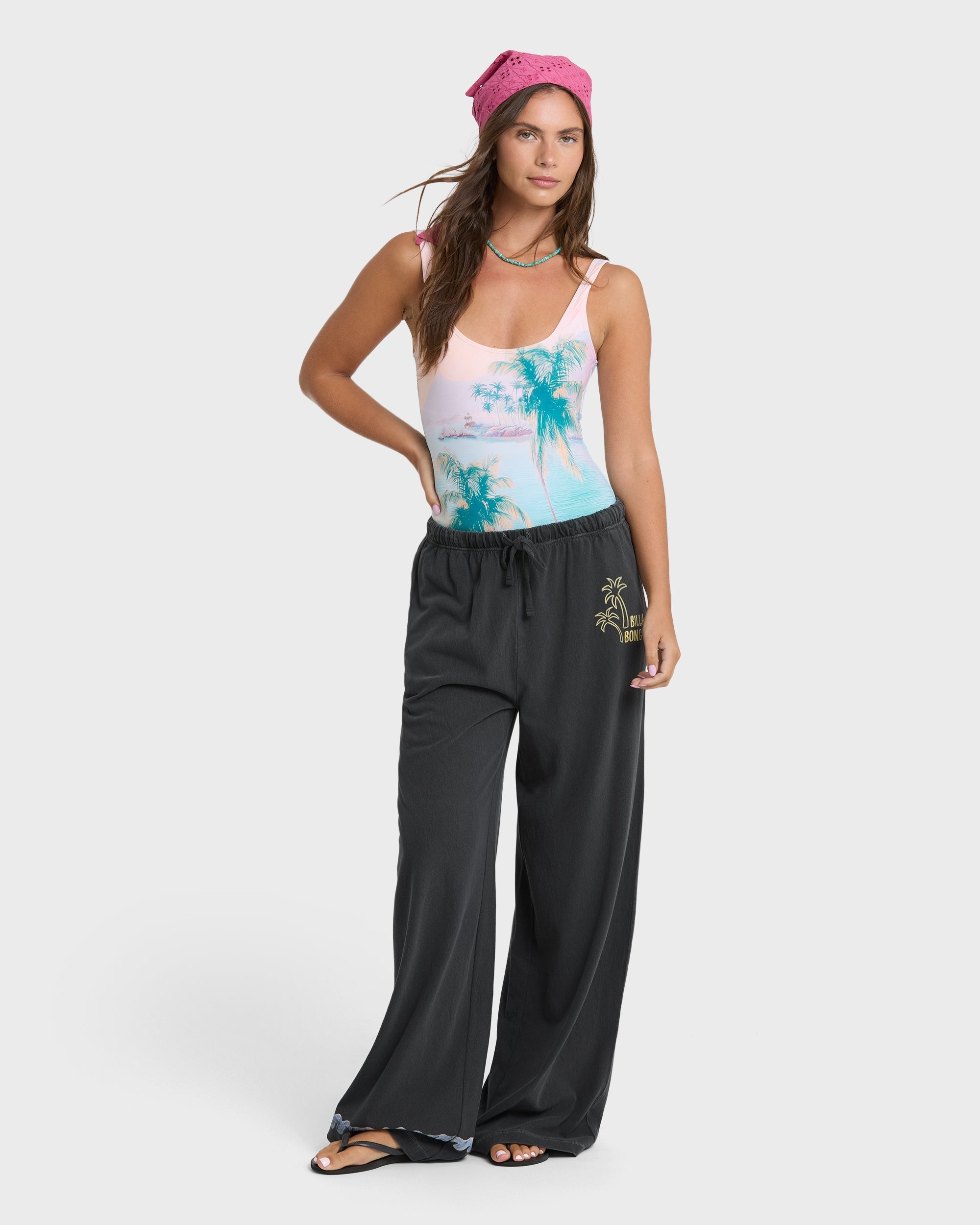 Paradise 73 Knit Pants - Black Sands