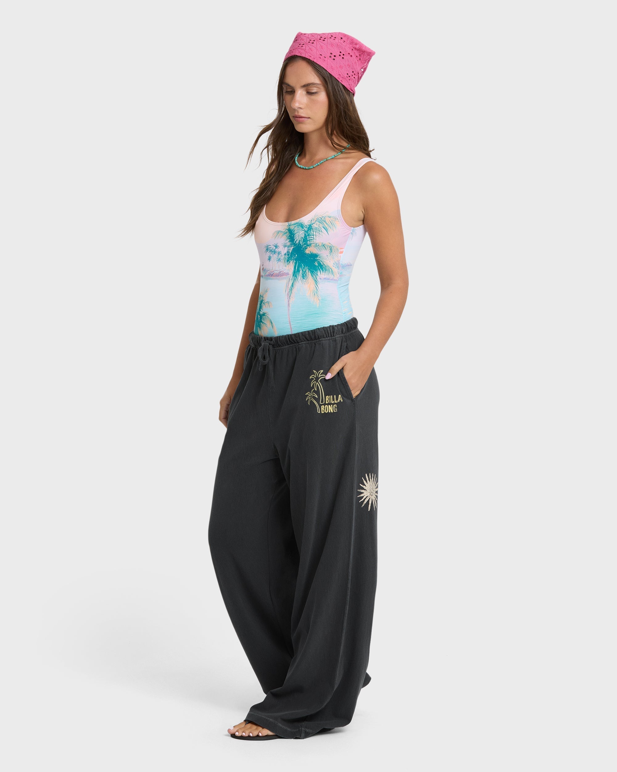 Paradise 73 Knit Pants - Black Sands