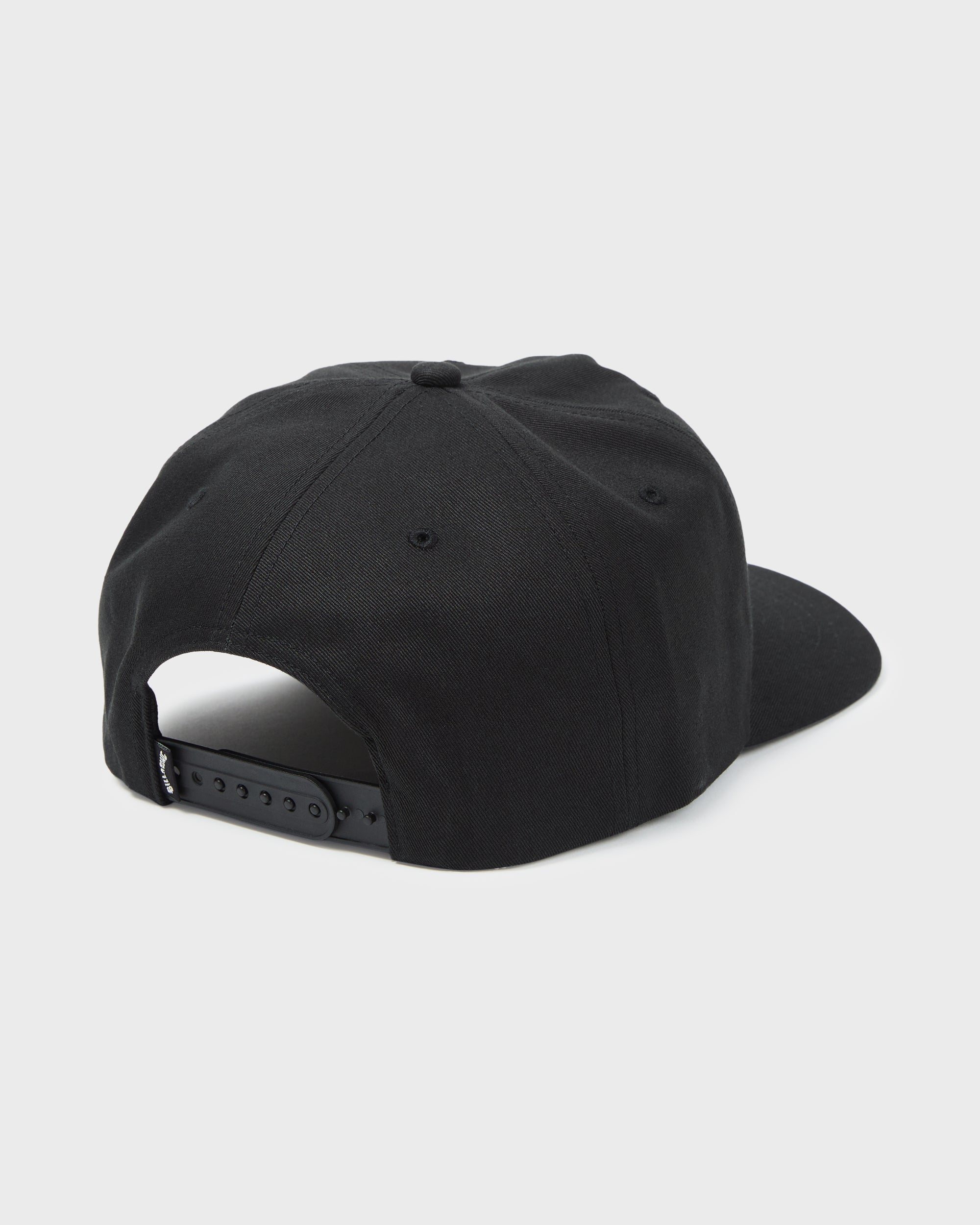 Crayon Wave Snapback Hat - Black
