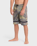 Throw On 2.0 Layback 21 Swim Trunks - Olive Camouflage