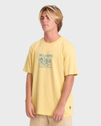 Twinny Premium Short Sleeve Knit T-Shirt - Raffia