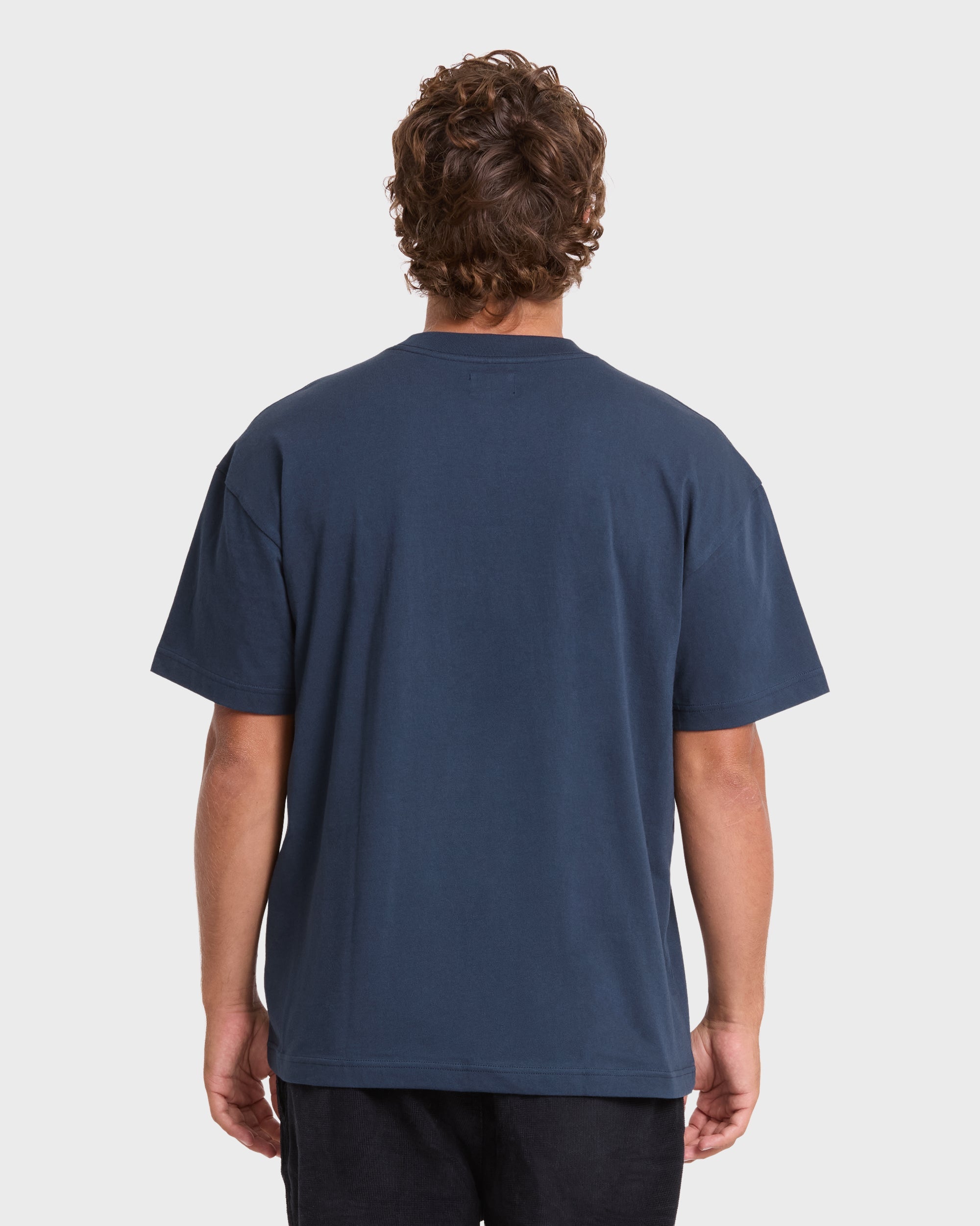 Arch Garage Short Sleeve Pocket Tee - Total Eclipse