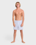 Flip Garage Layback 16 Swim Trunks - Blue Smoke