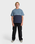Spec 73 Legacy Short Sleeve Cotton T-Shirt - Dusty Blue