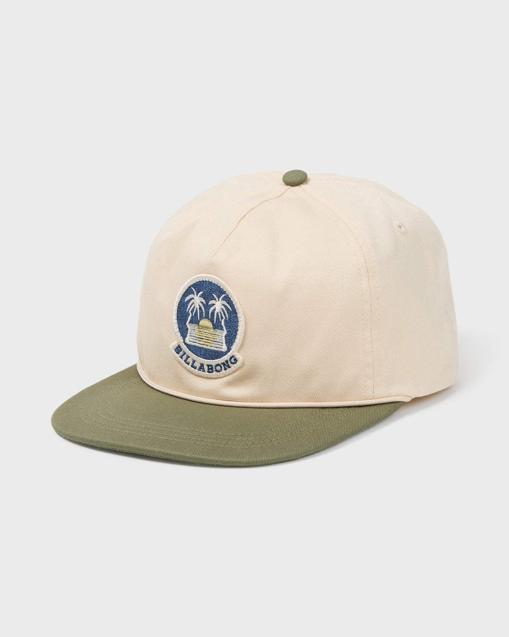 Grandpa 5-Panel Snapback Hat - Army Green