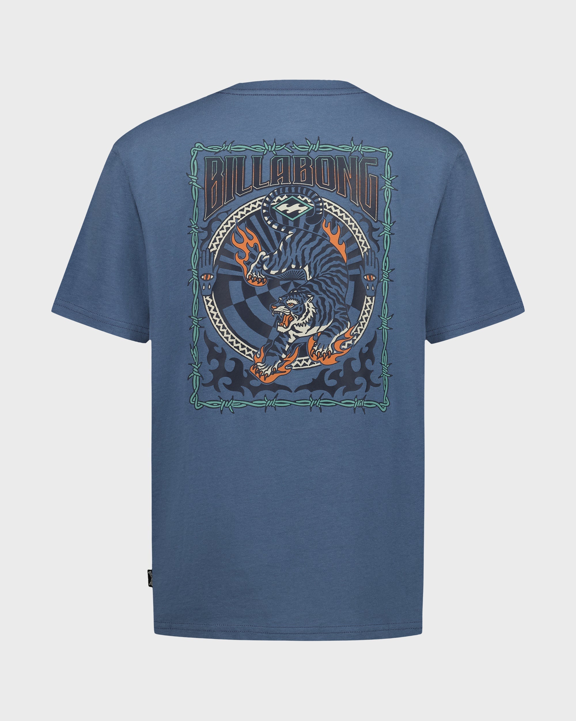 Boys Inferno Tiger Short Sleeve T-Shirt