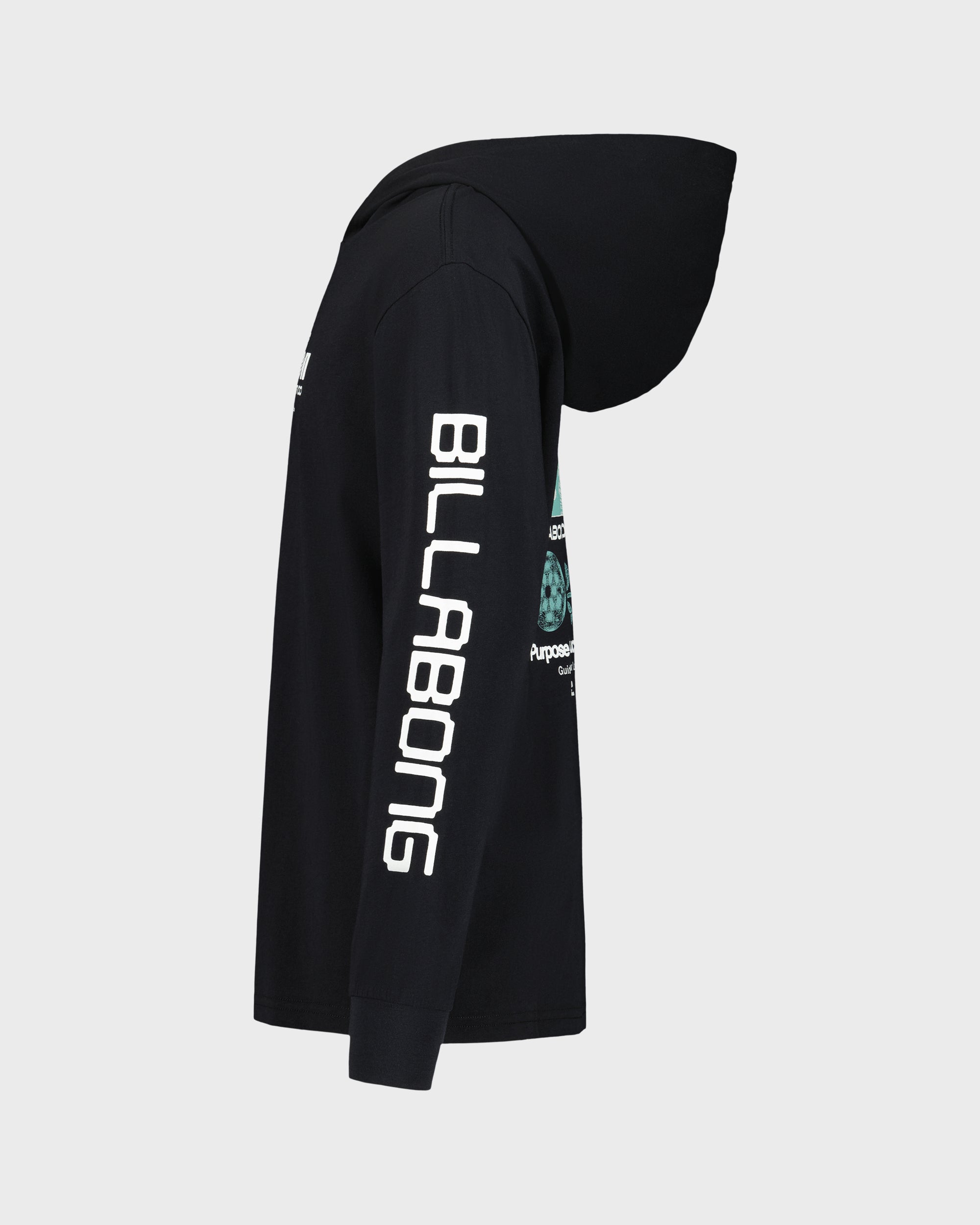 Boys Particle Hooded Long Sleeve T-Shirt