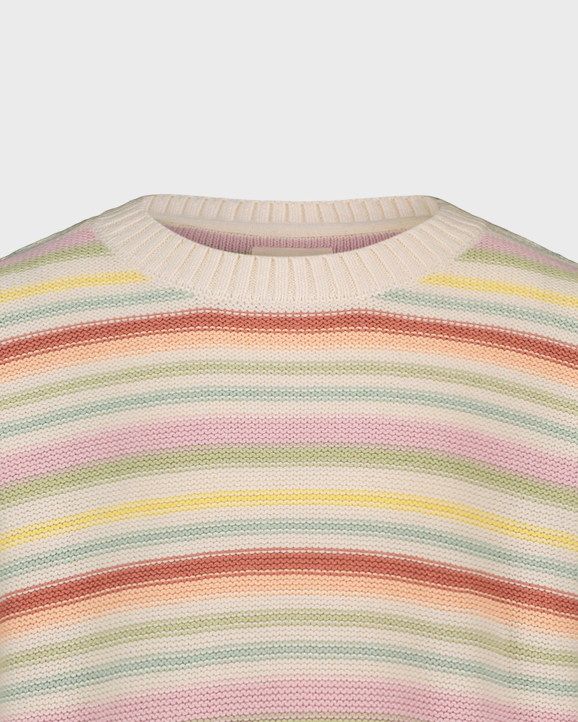 Girls Palm Viva Stripe Sweater