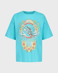 Girls Surfing Oversized T-Shirt