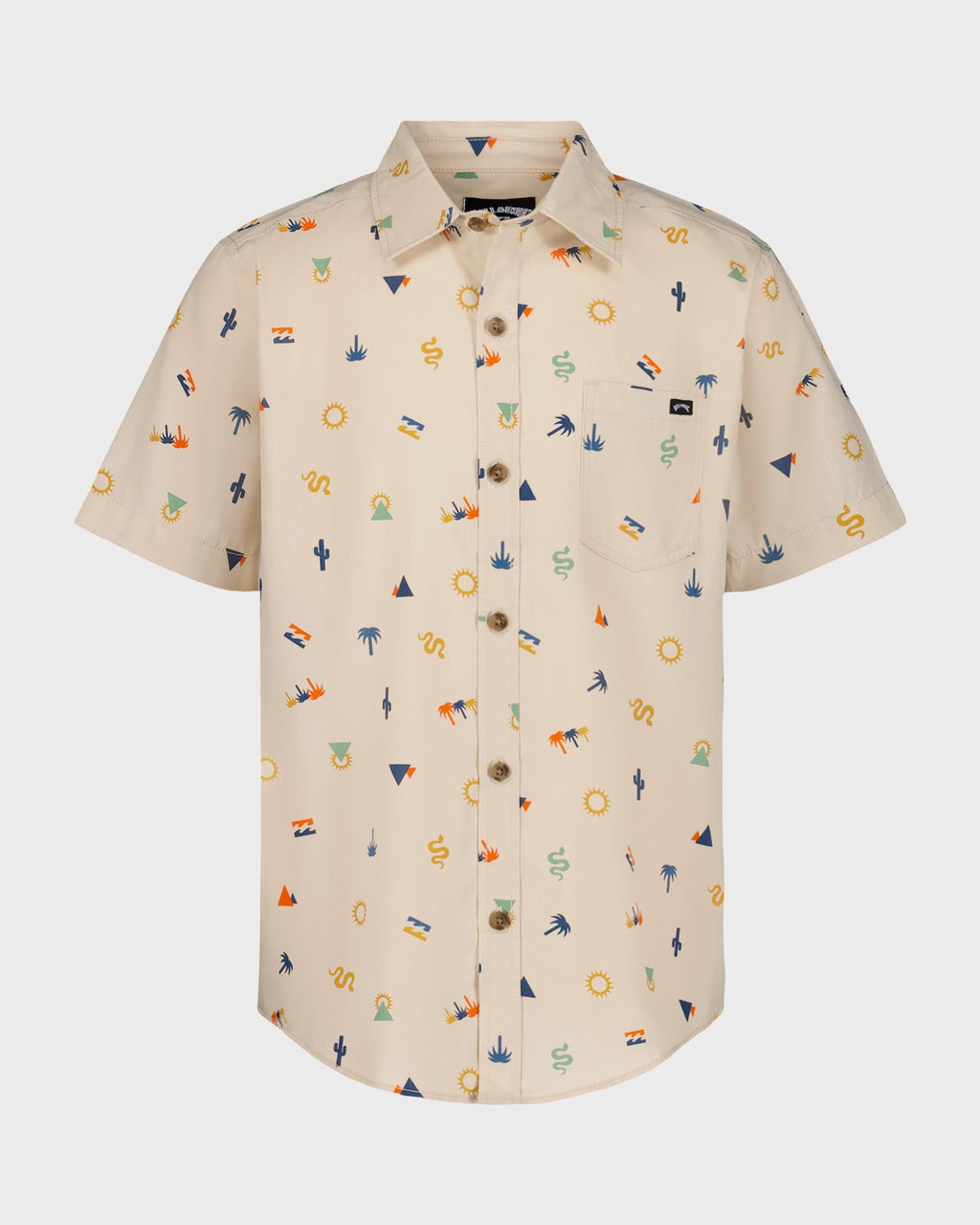 Boys Sundays Short Sleeve Shirt
