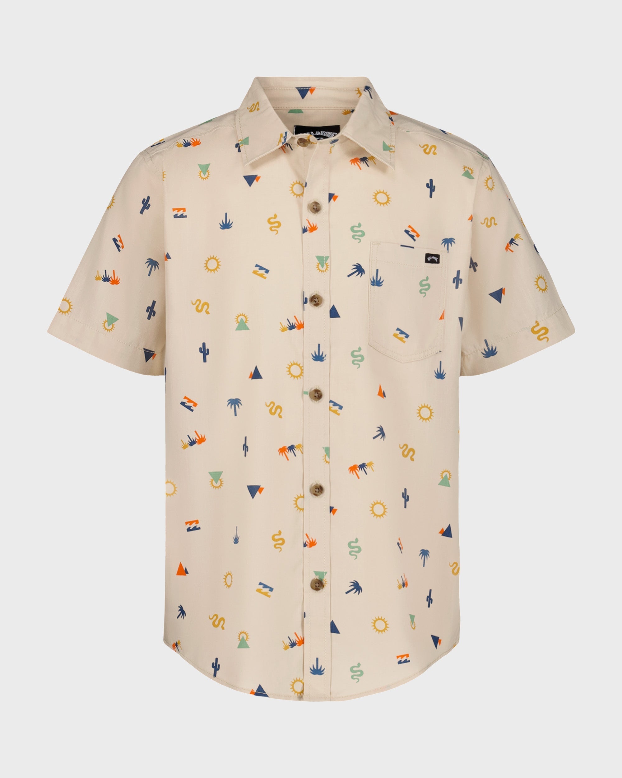 Boys Sundays Short Sleeve Shirt