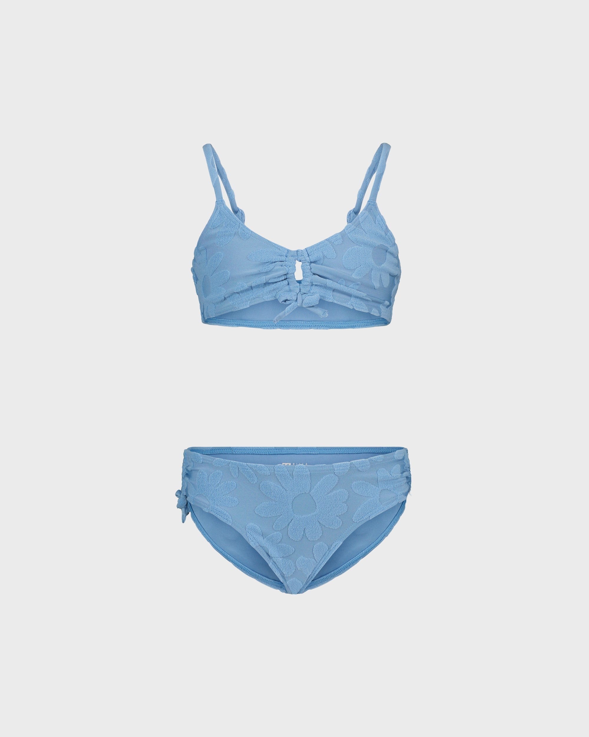 Girls Botanic Blues Bikini Set
