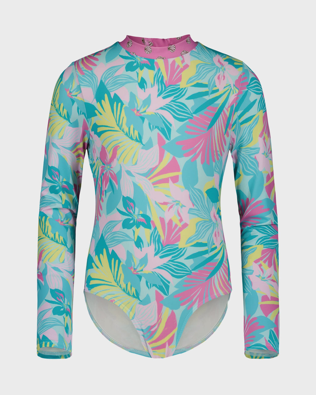 Girls Des Tropics Onesie Swimsuit