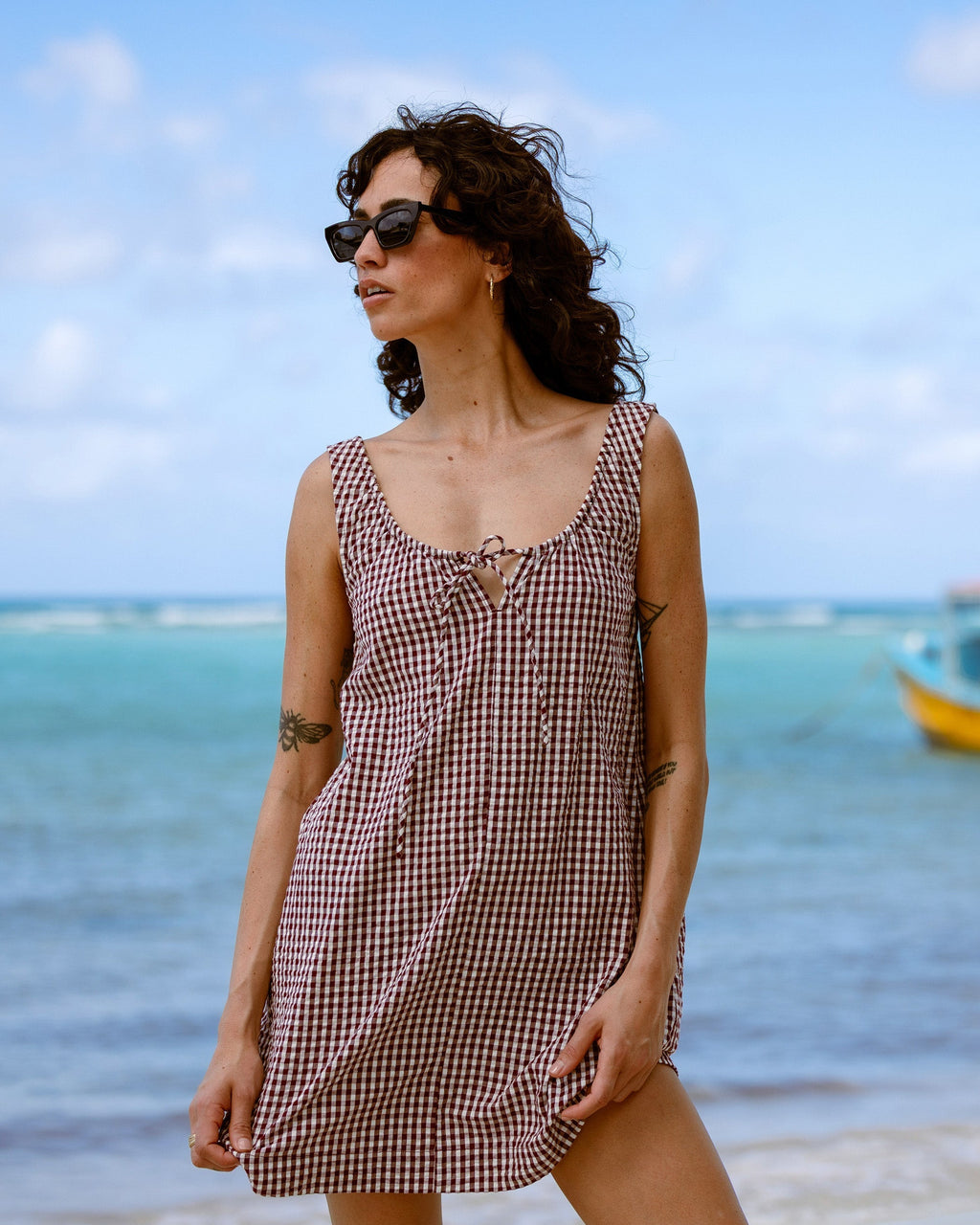 Sweet As Ever Dress - Red Dahlia