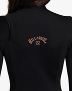 4/3mm Foil GBS Chest Zip Wetsuit - Black